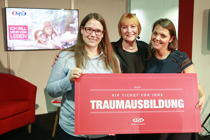 Gewinnerin der Traumausbildung © BFI Wien/APA-Fotoservice/Hautzinger